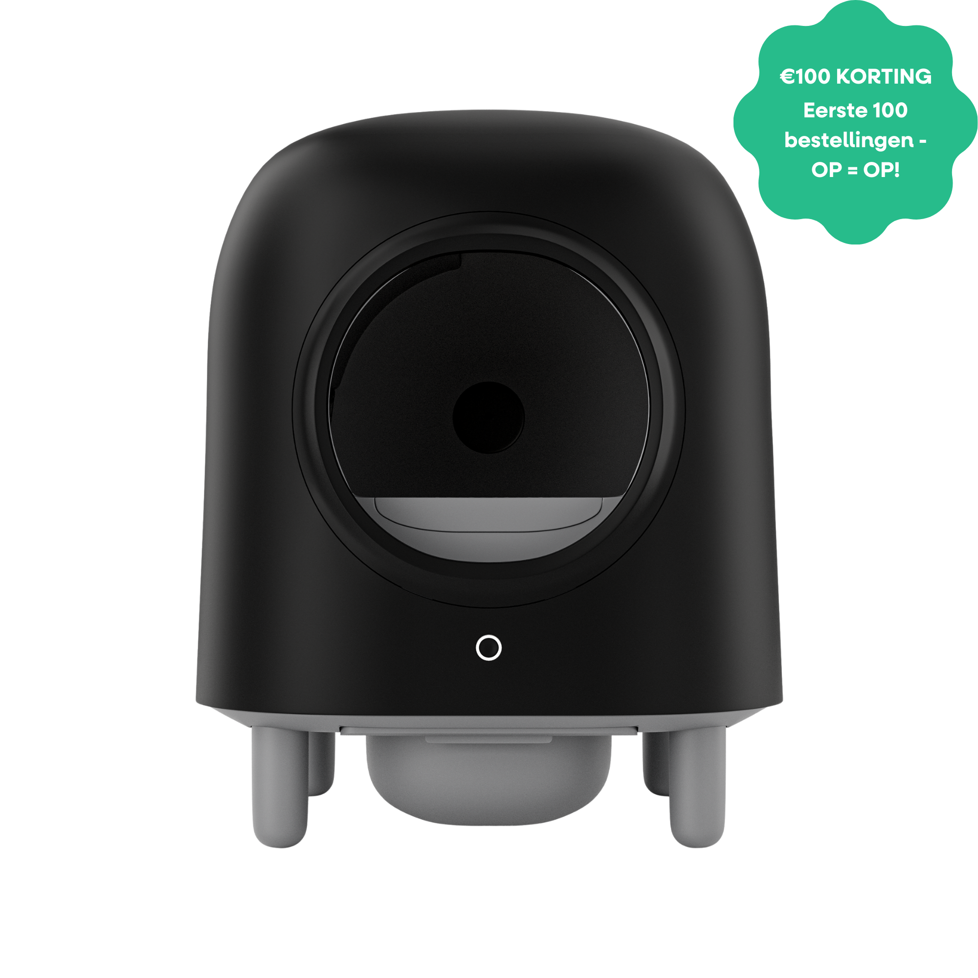 Petree Cube – Selbstreinigende Katzenklo – Black Edition