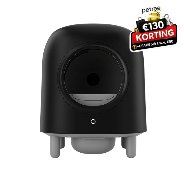Petree Cube – Self-Cleaning Litter Box – Black Edition