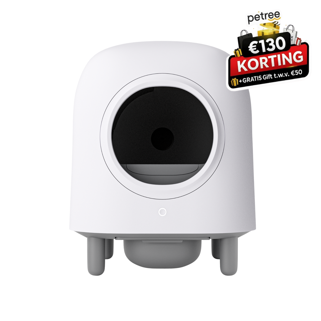 Petree Cube – Self-Cleaning Litter Box