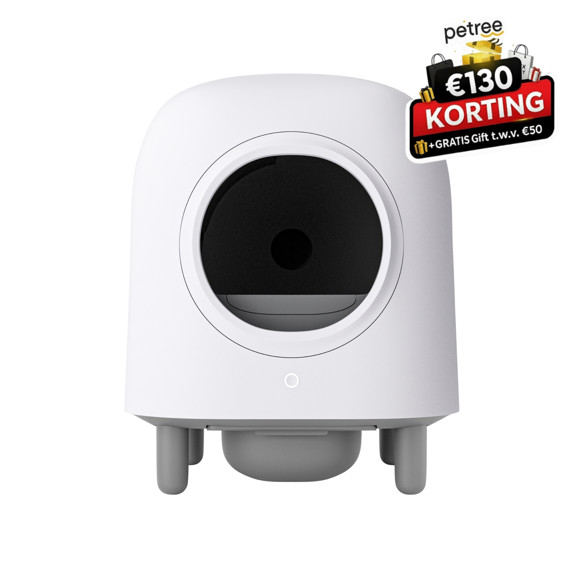 Petree Cube – Selbstreinigende Katzentoilette