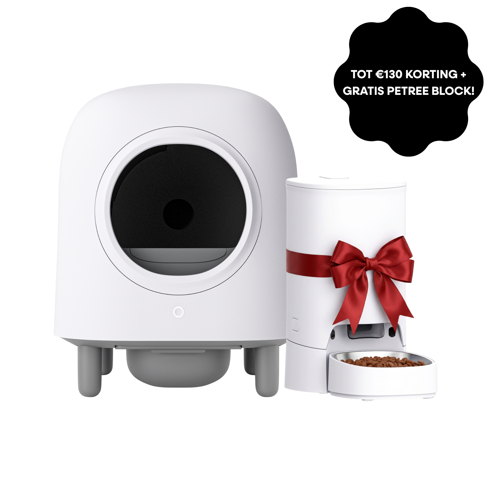 PRE ORDER - Petree Cube - Zelfreinigende kattenbak