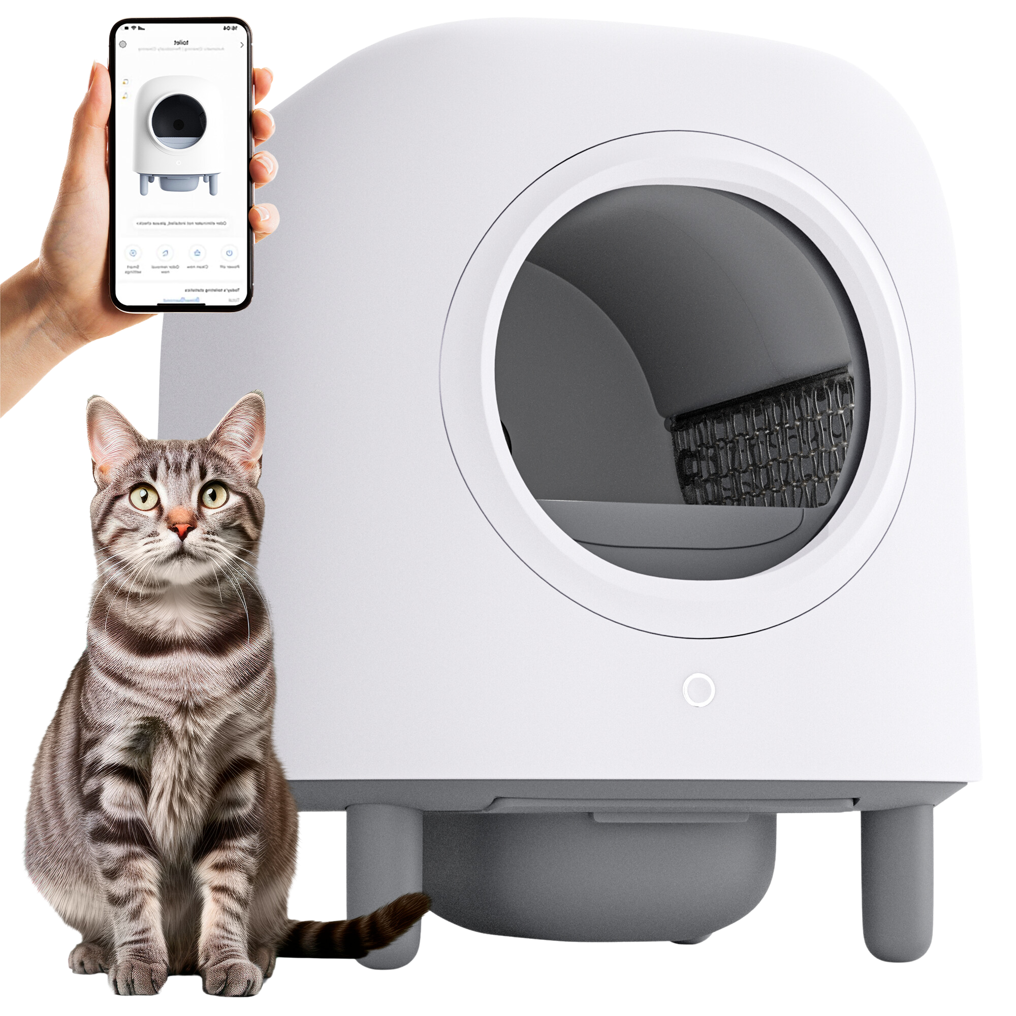 Petree Cube - Self-Cleaning Litter Box