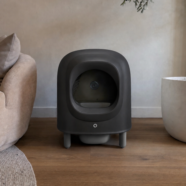 Petree Cube v2 - Self-Cleaning Litter Box - Black Edition