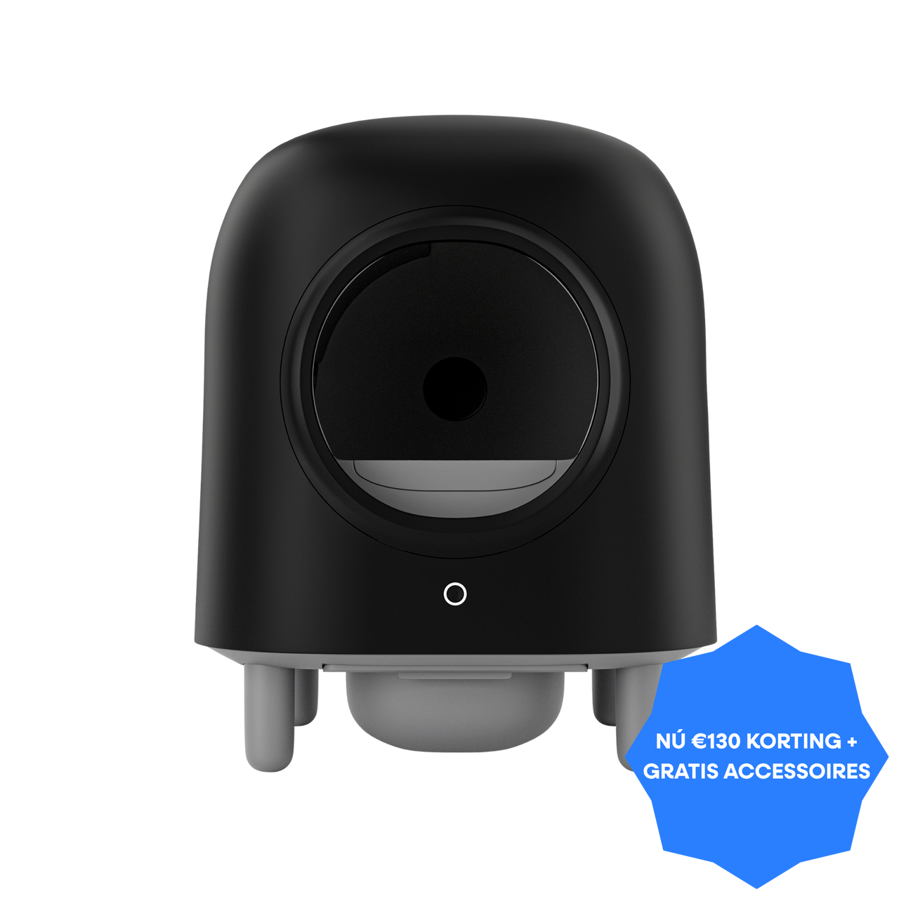 Petree Cube – Self-Cleaning Litter Box – Black Edition