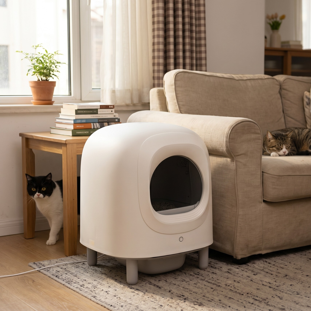 Petree Cube v2 - Zelfreinigende kattenbak