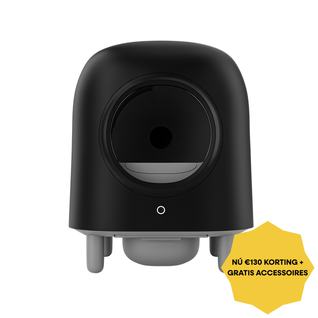 PRÉCOMMANDE – Petree Cube – Bac à litière autonettoyant – Édition Noire